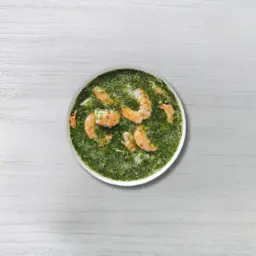 Mulukhiyah with Shrimp